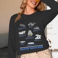 Cloud Watcher Cloud Types Science Student Teacher Cute Faces Unisex Long Sleeve T-Shirt, funny design Cloud Watcher Cloud Types Science Student Teacher Cute Faces Unisex Long Sleeve T-Shirt, funny design