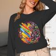 Colorful Brain Art Teacher Artist Painter Student Unisex Long Sleeve T-Shirt, funny design Colorful Brain Art Teacher Artist Painter Student Unisex Long Sleeve T-Shirt, funny design