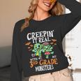 Creepin It Real Monster School 3rd Grade Teacher Halloween Unisex Long Sleeve T-Shirt, funny design Creepin It Real Monster School 3rd Grade Teacher Halloween Unisex Long Sleeve T-Shirt, funny design
