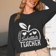 Cute Substitute Teacher Appreciation Men Women Unisex Long Sleeve T-Shirt, funny design Cute Substitute Teacher Appreciation Men Women Unisex Long Sleeve T-Shirt, funny design