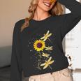 Dragonfly Sunflower Teacher Growth Mindset Choose To Shine Unisex Long Sleeve T-Shirt, funny design