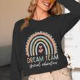 Dream Team Special Education Teacher ED SPED Squad Rainbow Unisex Long Sleeve T-Shirt, funny design Dream Team Special Education Teacher ED SPED Squad Rainbow Unisex Long Sleeve T-Shirt, funny design