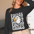 Eagles School Sports Fan Team Spirit Teacher Parent Student Unisex Long Sleeve T-Shirt, funny design