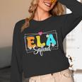 ELA Squad Teacher Back To School English Language Arts Unisex Long Sleeve T-Shirt, funny design
