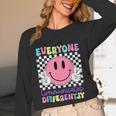 Everyone Communicates Differently Autism Awareness Teacher Unisex Long Sleeve T-Shirt, funny design Everyone Communicates Differently Autism Awareness Teacher Unisex Long Sleeve T-Shirt, funny design