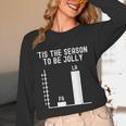 Fa La 8 Math Pun Math Teacher Christmas Unisex Long Sleeve T-Shirt, funny design