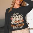 Are You Fall O Ween Directions Teacher Halloween Boo Ghost Unisex Long Sleeve T-Shirt, funny design