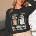First Coffee Then Data SPED Teacher Taking a Break Unisex Long Sleeve T-Shirt, funny design First Coffee Then Data SPED Teacher Taking a Break Unisex Long Sleeve T-Shirt, funny design
