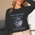 Full Moon Teacher Humor For Men Women Girls Kids Unisex Long Sleeve T-Shirt, funny design Full Moon Teacher Humor For Men Women Girls Kids Unisex Long Sleeve T-Shirt, funny design