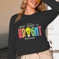 Your Future Is Bright Educator Teacher Student Unisex Long Sleeve T-Shirt, funny design Your Future Is Bright Educator Teacher Student Unisex Long Sleeve T-Shirt, funny design
