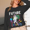 Future Teacher School Teacher Female Unisex Long Sleeve T-Shirt, funny design Future Teacher School Teacher Female Unisex Long Sleeve T-Shirt, funny design