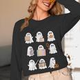 Ghost Speech Therapy Teacher Spooky Season Halloween Unisex Long Sleeve T-Shirt, funny design