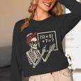 Halloween Math Teacher Skeleton Six Seven Meme Brainrot Unisex Long Sleeve T-Shirt, funny design Halloween Math Teacher Skeleton Six Seven Meme Brainrot Unisex Long Sleeve T-Shirt, funny design