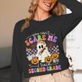 Halloween Teacher You Can't Scare Me I Teach Second Grade Unisex Long Sleeve T-Shirt, funny design