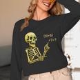 Halloween Teacher Six Seven 6 7 Skeleton Spooky Costume Unisex Long Sleeve T-Shirt, funny design Halloween Teacher Six Seven 6 7 Skeleton Spooky Costume Unisex Long Sleeve T-Shirt, funny design