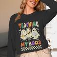 Halloween Teaching My Boos Cute Ghost Teacher Life Costume Unisex Long Sleeve T-Shirt, funny design Halloween Teaching My Boos Cute Ghost Teacher Life Costume Unisex Long Sleeve T-Shirt, funny design