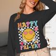 Happy Fri-Yay Groovy Teacher Friday Weekend Fri Yay Unisex Long Sleeve T-Shirt, funny design Happy Fri-Yay Groovy Teacher Friday Weekend Fri Yay Unisex Long Sleeve T-Shirt, funny design