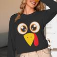Hilarious Turkey Halloween Thanksgiving Teacher Nurse Unisex Long Sleeve T-Shirt, funny design
