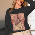 Human Muscles Organs Scary Anatomy Teacher Halloween Costume Unisex Long Sleeve T-Shirt, funny design Human Muscles Organs Scary Anatomy Teacher Halloween Costume Unisex Long Sleeve T-Shirt, funny design
