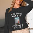Legendary Math Coach Mathematics Calculator Math Teacher Unisex Long Sleeve T-Shirt, funny design Legendary Math Coach Mathematics Calculator Math Teacher Unisex Long Sleeve T-Shirt, funny design