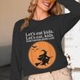 Let's Eat Kids Punctuation Saves Live Witch Grammar Teacher Unisex Long Sleeve T-Shirt, funny design Let's Eat Kids Punctuation Saves Live Witch Grammar Teacher Unisex Long Sleeve T-Shirt, funny design