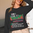 Can I Lick It Periodic Table Science Teacher Chemistry Unisex Long Sleeve T-Shirt, funny design Can I Lick It Periodic Table Science Teacher Chemistry Unisex Long Sleeve T-Shirt, funny design