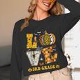 LOVE 3rd Grade Pumpkin Teacher Student Halloween Costume Unisex Long Sleeve T-Shirt, funny design LOVE 3rd Grade Pumpkin Teacher Student Halloween Costume Unisex Long Sleeve T-Shirt, funny design