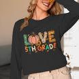 Love 5th Grade Thanksgiving Colorful Fall Leaves Teacher Unisex Long Sleeve T-Shirt, funny design Love 5th Grade Thanksgiving Colorful Fall Leaves Teacher Unisex Long Sleeve T-Shirt, funny design