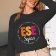 Matching ESE Squad First Last Day Team Teacher Student Tribe Unisex Long Sleeve T-Shirt, funny design