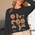 Maths Day Costume Idea Kids Teachers Pizza Slice Fraction Unisex Long Sleeve T-Shirt, funny design