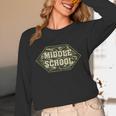 Middle School Camo Retro Back To School Teachers Unisex Long Sleeve T-Shirt, funny design Middle School Camo Retro Back To School Teachers Unisex Long Sleeve T-Shirt, funny design
