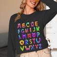 Monster ABC Cute Alphabet Halloween Teacher Costume Kids Unisex Long Sleeve T-Shirt, funny design Monster ABC Cute Alphabet Halloween Teacher Costume Kids Unisex Long Sleeve T-Shirt, funny design