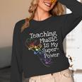 Music Teacher Unisex Long Sleeve T-Shirt, funny design Music Teacher Unisex Long Sleeve T-Shirt, funny design
