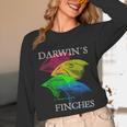 Nerdy Darwin's Finches Evolution Science Biology Teacher Unisex Long Sleeve T-Shirt, funny design Nerdy Darwin's Finches Evolution Science Biology Teacher Unisex Long Sleeve T-Shirt, funny design