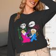 Nerdy Pythagoras Fighting Over C Squared Math Teacher Unisex Long Sleeve T-Shirt, funny design Nerdy Pythagoras Fighting Over C Squared Math Teacher Unisex Long Sleeve T-Shirt, funny design