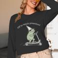 Off To Teach Preschool Pre-K Teacher Back To School Frog Unisex Long Sleeve T-Shirt, funny design