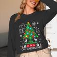 Oh Chemistree Scientist Chemical Christmas Xmas Teacher Unisex Long Sleeve T-Shirt, funny design
