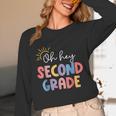 Oh Hey Second Grade First Day Of Teacher Girls Boys Kids Unisex Long Sleeve T-Shirt, funny design Oh Hey Second Grade First Day Of Teacher Girls Boys Kids Unisex Long Sleeve T-Shirt, funny design