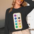 Paint Palette ArtSet Halloween Costume For Teachers Students For Men Women Kids Unisex Long Sleeve T-Shirt, funny design