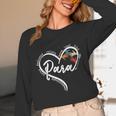Para Heart Paraprofessional Teacher Paraeducator Unisex Long Sleeve T-Shirt, funny design