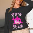 Para Shark Paraprofessional Female Teacher Unisex Long Sleeve T-Shirt, funny design Para Shark Paraprofessional Female Teacher Unisex Long Sleeve T-Shirt, funny design