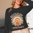 Paraprofessional Para Life Sun Flower Teacher Back To School Unisex Long Sleeve T-Shirt, funny design