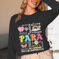 Paras Make It Possible Paraprofessional Paraeducator Teacher Unisex Long Sleeve T-Shirt, funny design Paras Make It Possible Paraprofessional Paraeducator Teacher Unisex Long Sleeve T-Shirt, funny design
