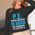 PE Teacher Art For Men Women Gym Teacher Appreciation Unisex Long Sleeve T-Shirt, funny design PE Teacher Art For Men Women Gym Teacher Appreciation Unisex Long Sleeve T-Shirt, funny design