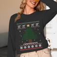 Pi Tree Christmas Math Teacher Ugly Sweater Men Women Kids Unisex Long Sleeve T-Shirt, funny design Pi Tree Christmas Math Teacher Ugly Sweater Men Women Kids Unisex Long Sleeve T-Shirt, funny design