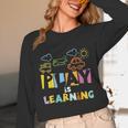 Play Is Learning Design T Designs For Teachers Preschool Unisex Long Sleeve T-Shirt, funny design Play Is Learning Design T Designs For Teachers Preschool Unisex Long Sleeve T-Shirt, funny design
