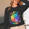 Play Is Learning Teacher Kindergarten For Men Women Kids Unisex Long Sleeve T-Shirt, funny design Play Is Learning Teacher Kindergarten For Men Women Kids Unisex Long Sleeve T-Shirt, funny design