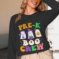 Pre-K Boo Crew Cute Ghost Halloween Costume Teacher Student For Men Women Kids Unisex Long Sleeve T-Shirt, funny design Pre-K Boo Crew Cute Ghost Halloween Costume Teacher Student For Men Women Kids Unisex Long Sleeve T-Shirt, funny design