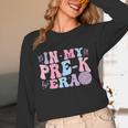 In My Pre K Era Groovy Back To School First Day Teacher Kids Unisex Long Sleeve T-Shirt, funny design In My Pre K Era Groovy Back To School First Day Teacher Kids Unisex Long Sleeve T-Shirt, funny design