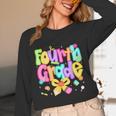 Preppy Fourth Grade Back To School 4th Grade Teacher Girls Unisex Long Sleeve T-Shirt, funny design Preppy Fourth Grade Back To School 4th Grade Teacher Girls Unisex Long Sleeve T-Shirt, funny design